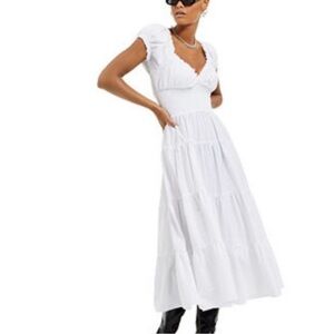 Danielle Berstein white dress